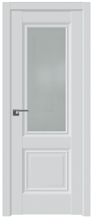 Межкомнатная дверь TECHNO M1, глухая, муар светло-серый